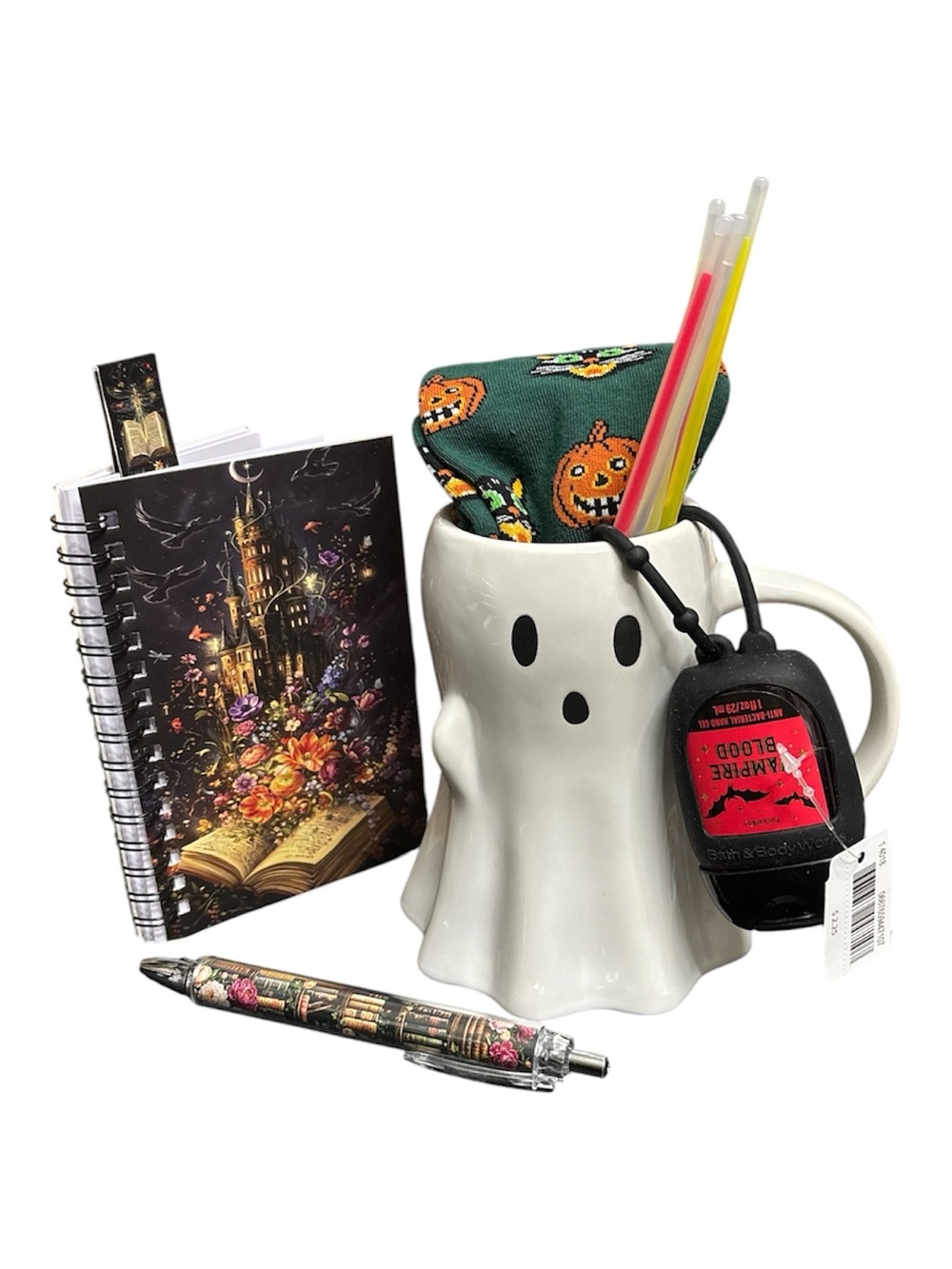 Halloween Ghost Mug Gift Basket Set - Hyde & EEK, Bath & Body Works